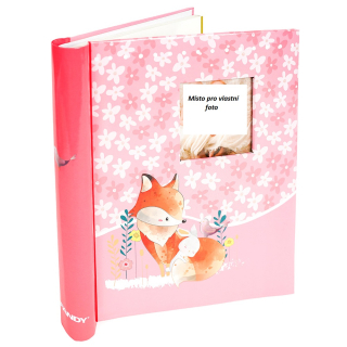Dětské fotoalbum samolepicí 60 stran FOX se zlacením